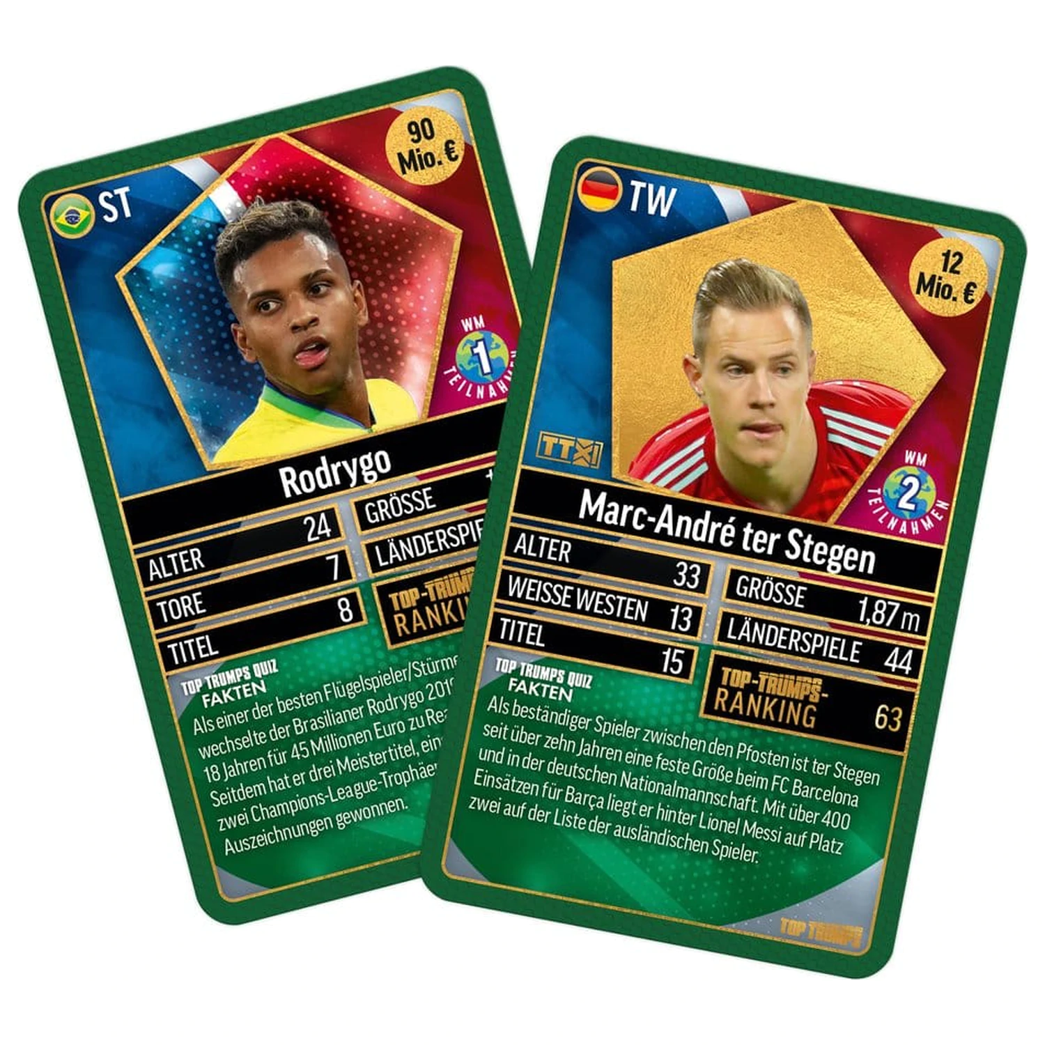 World Football Stars Card Game 200 Pak 3 *Wersja niemiecka* zdjęcie produktu