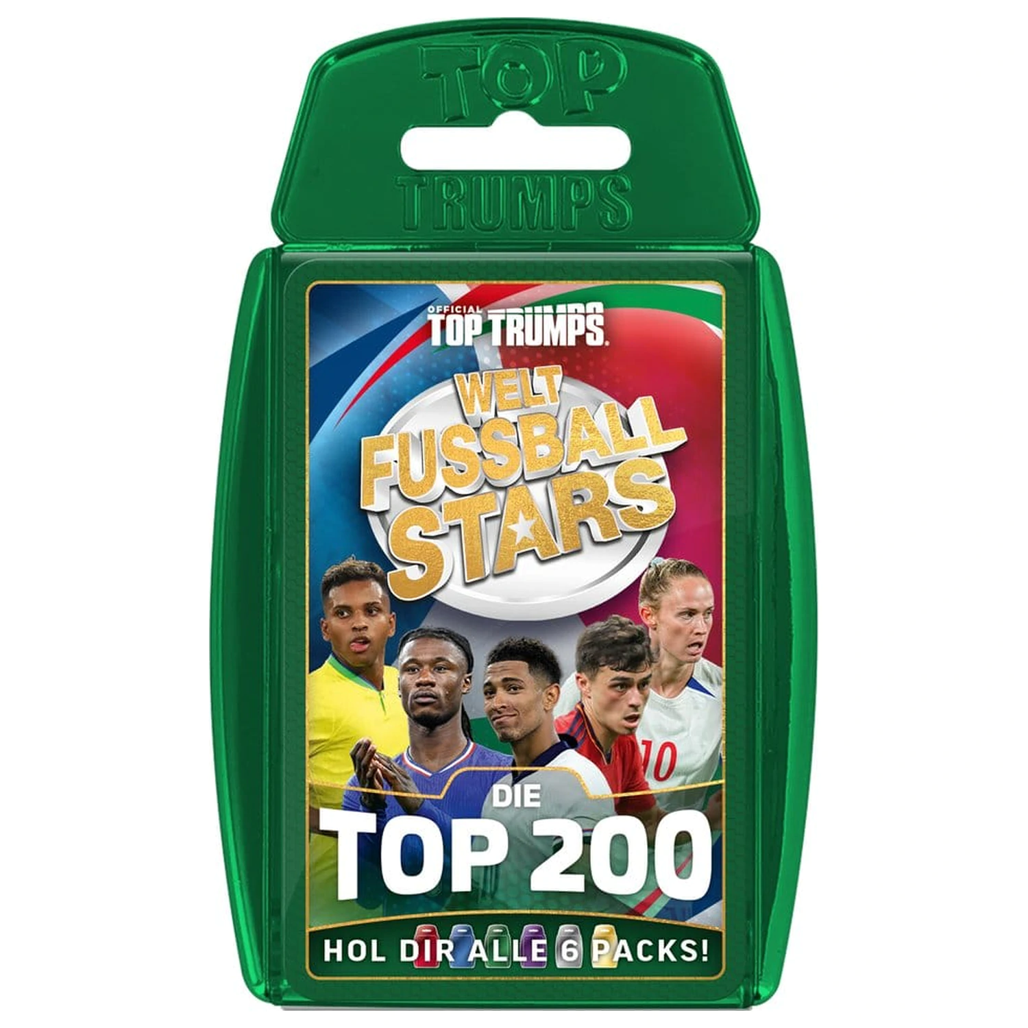World Football Stars Card Game 200 Pak 3 *Wersja niemiecka* zdjęcie produktu