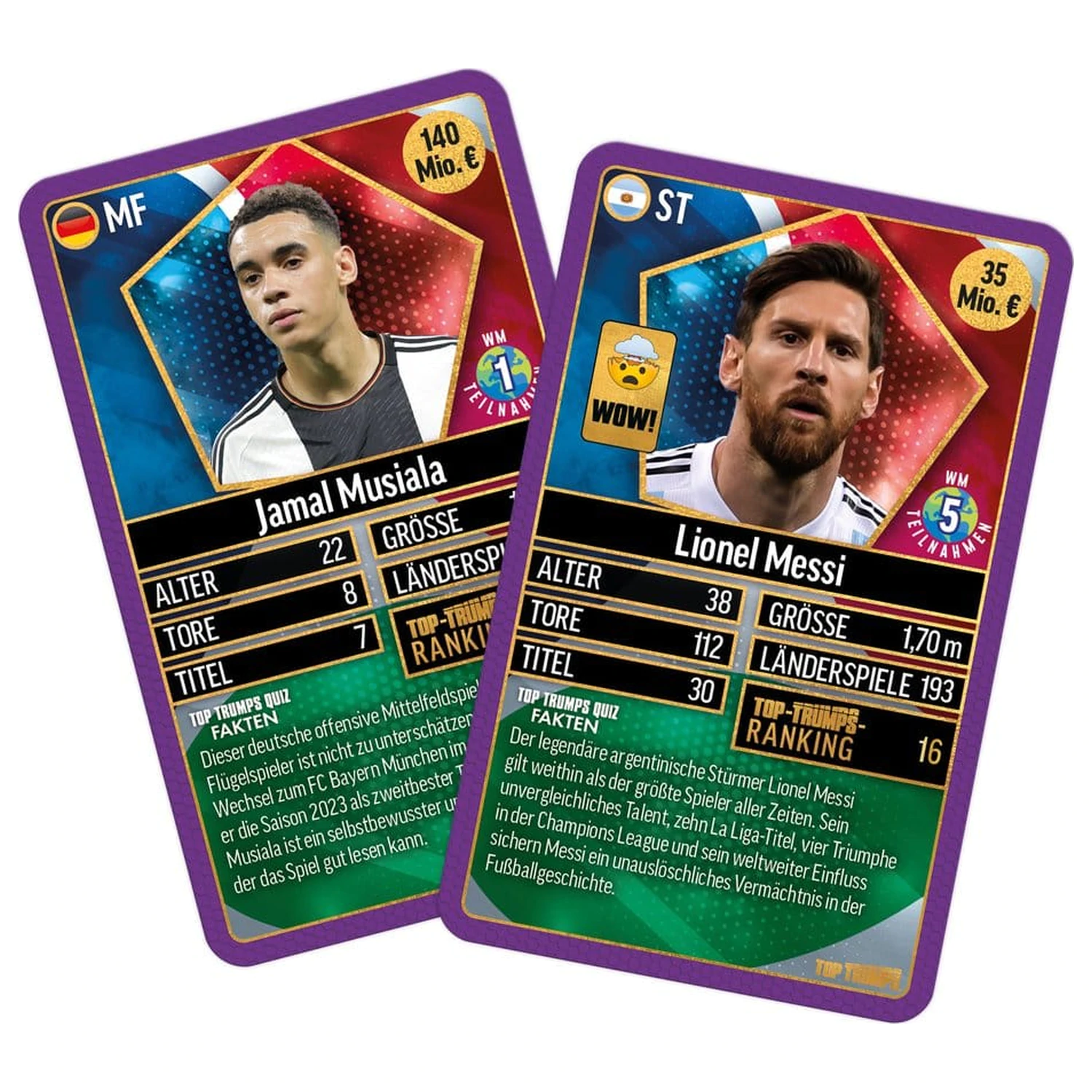 World Football Stars Card Game 200 Pak 4 *wersja niemiecka* zdjęcie produktu