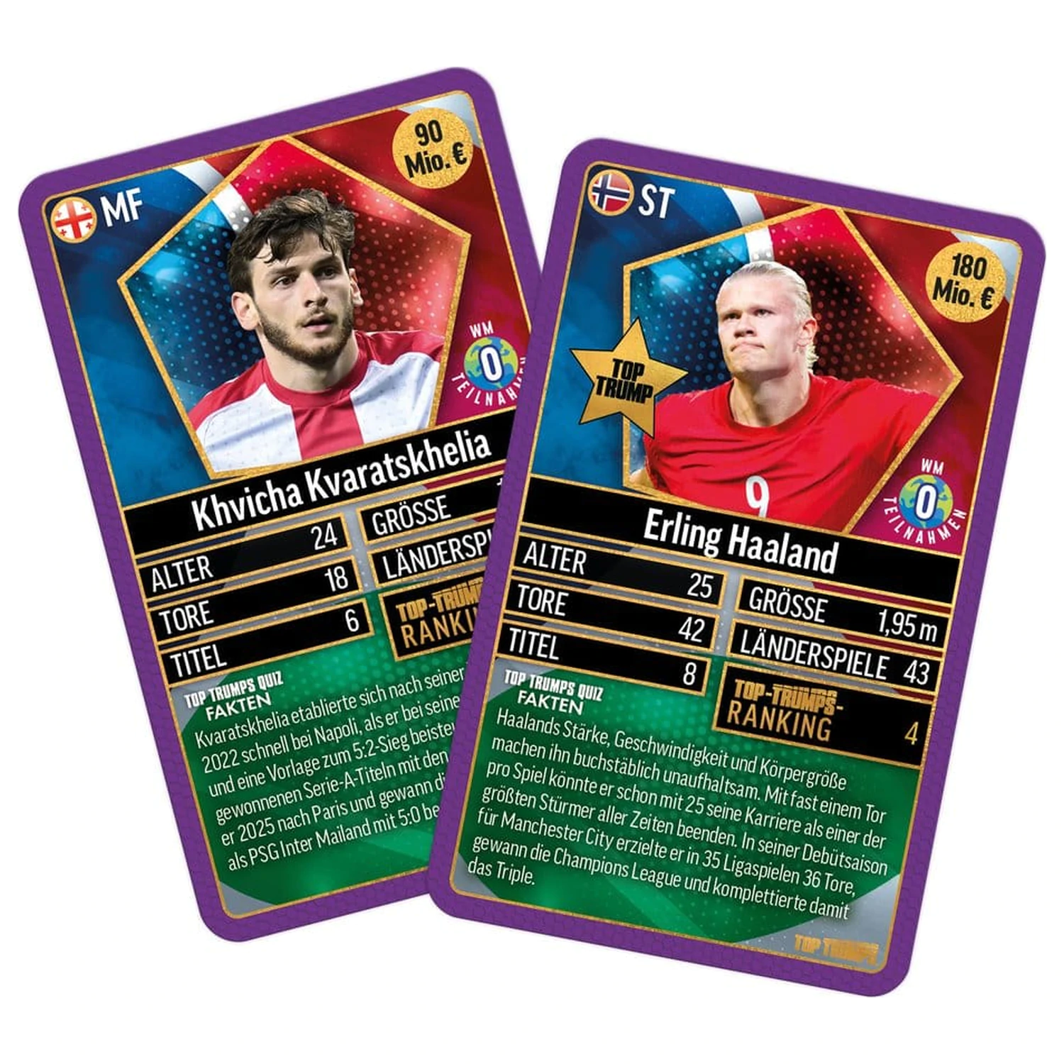 World Football Stars Card Game 200 Pak 4 *wersja niemiecka* zdjęcie produktu