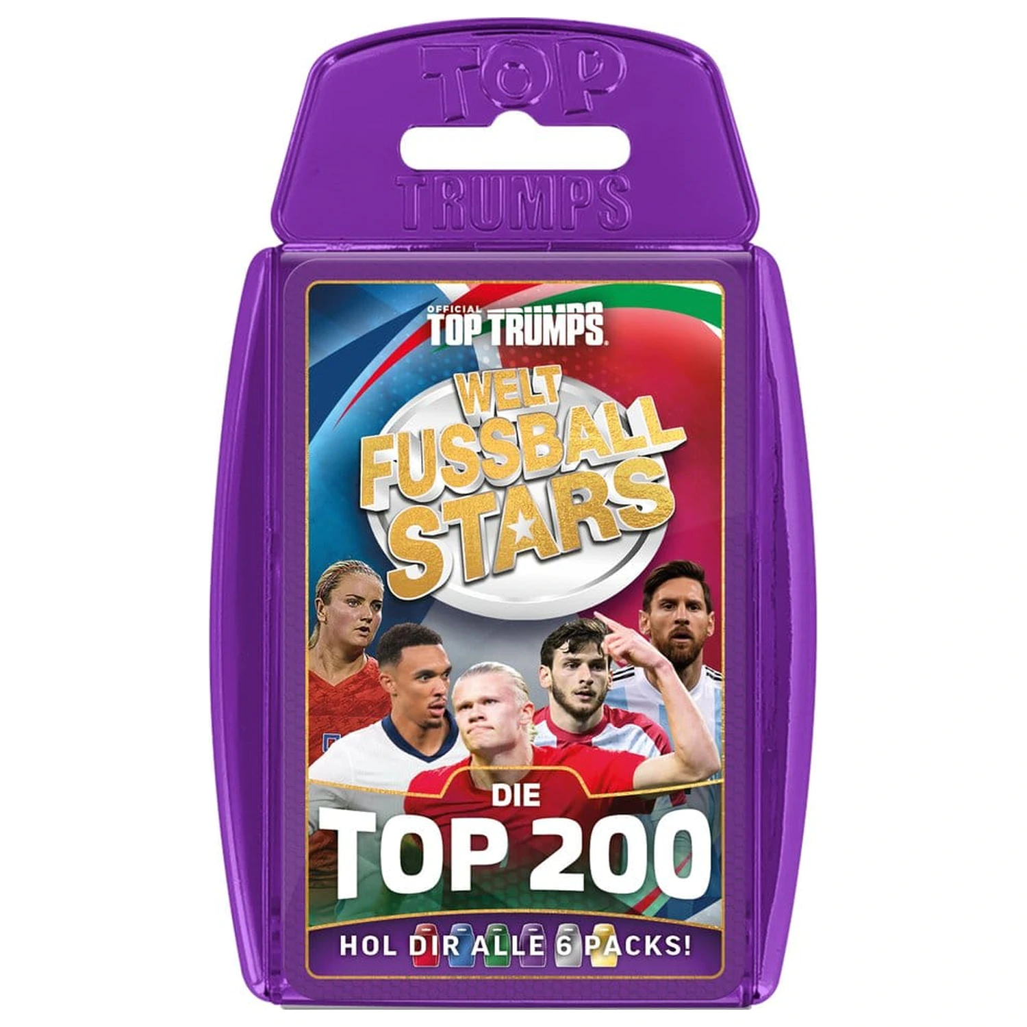 World Football Stars Card Game 200 Pak 4 *wersja niemiecka* zdjęcie produktu