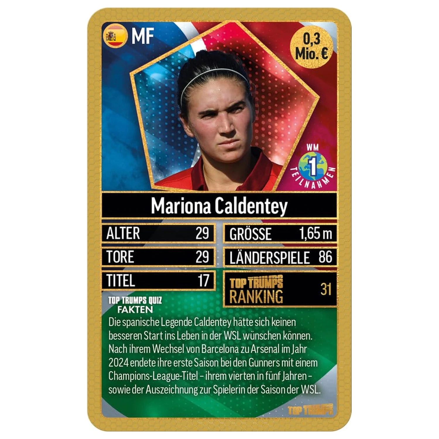World Football Stars Card Game 200 Pak 6 *German Version* zdjęcie produktu
