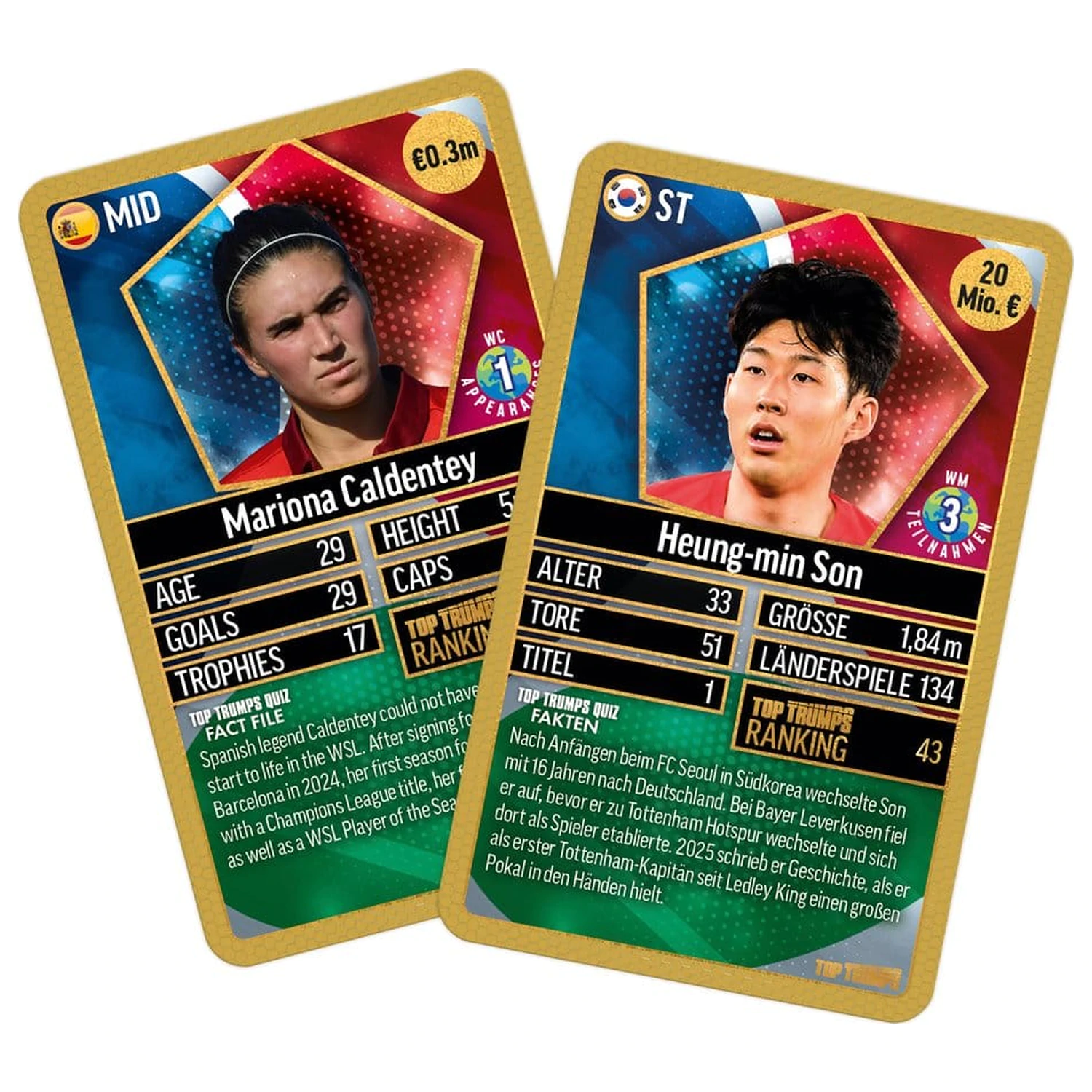 World Football Stars Card Game 200 Pak 6 *German Version* zdjęcie produktu