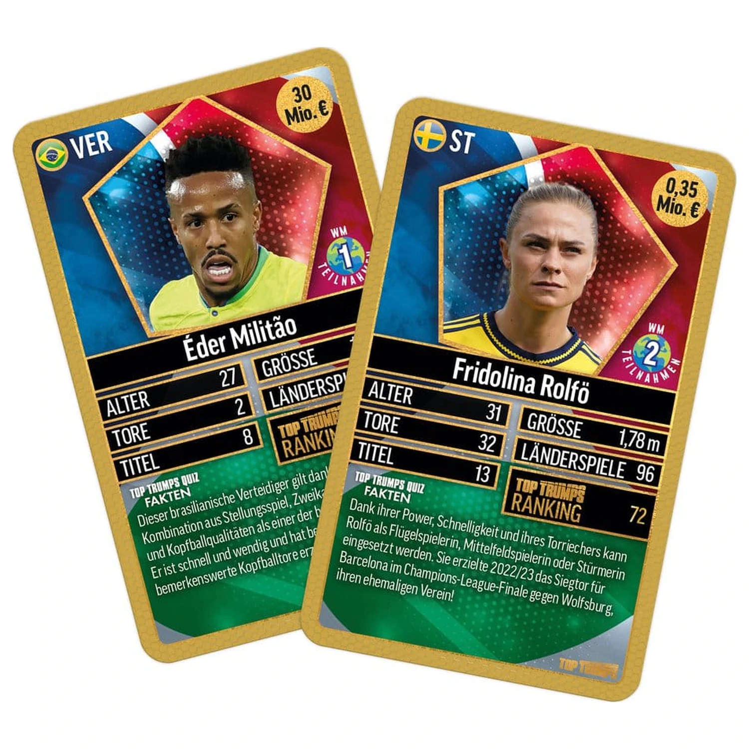 World Football Stars Card Game 200 Pak 6 *German Version* zdjęcie produktu