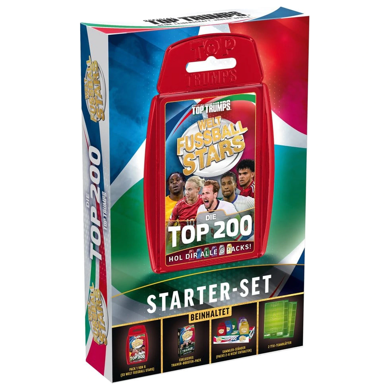 World Football Stars gra karciana 200 Starter Pack niemiecka wersja zdjęcie produktu