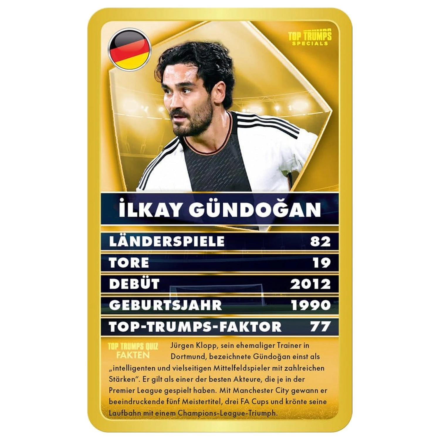 World Football Stars 6 Gra karciana Top Trumps *Wersja niemiecka* zdjęcie produktu