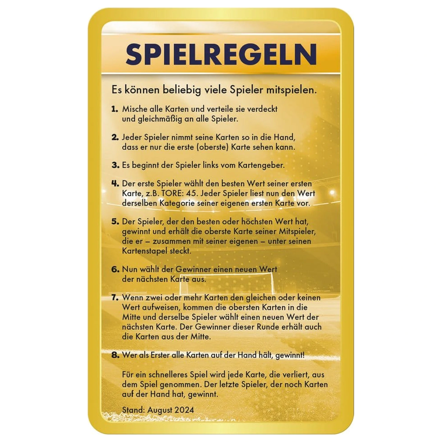 World Football Stars 6 Gra karciana Top Trumps *Wersja niemiecka* zdjęcie produktu