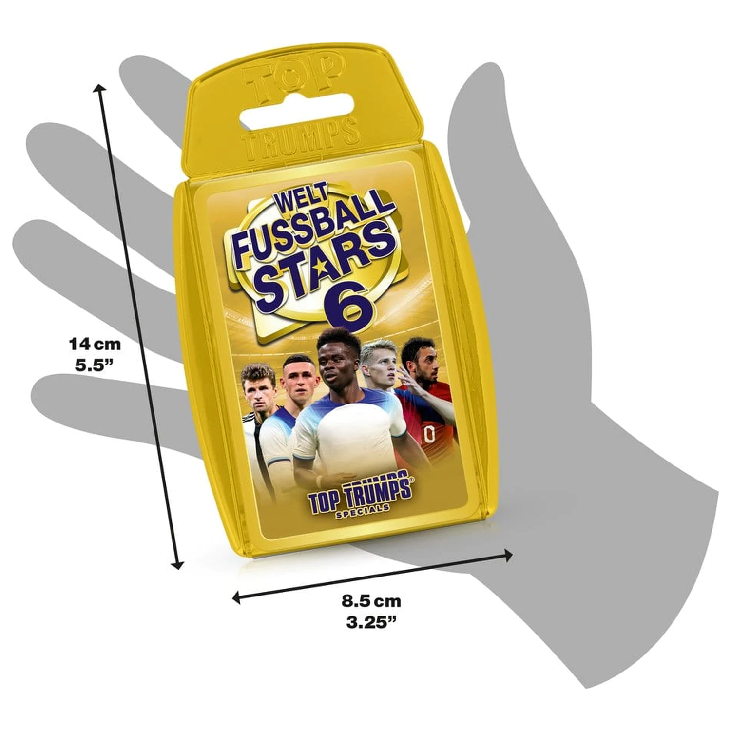 World Football Stars 6 Gra karciana Top Trumps *Wersja niemiecka* zdjęcie produktu