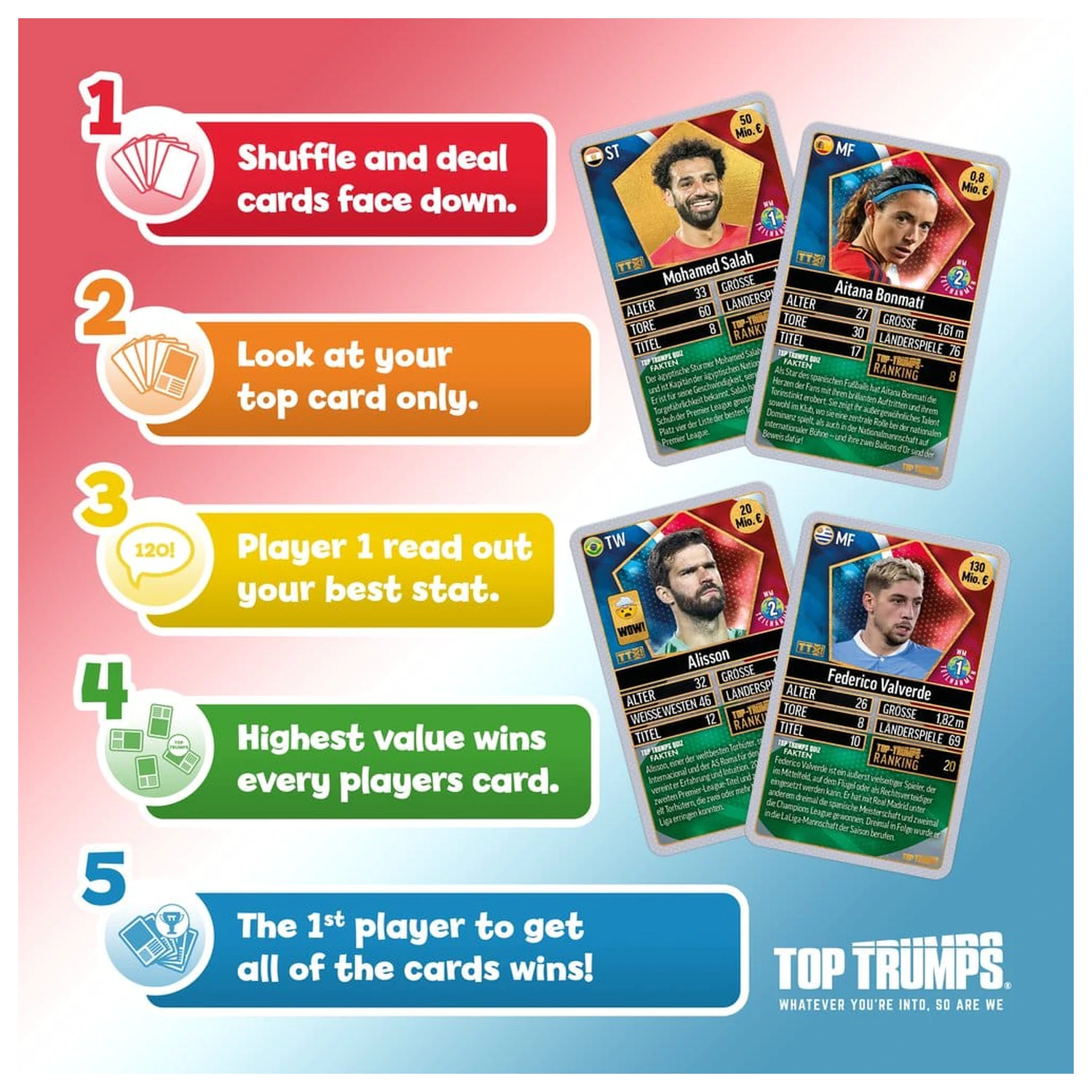 Gra karciana World Football Stars 200 Pack 5 (wersja niemiecka) zdjęcie produktu