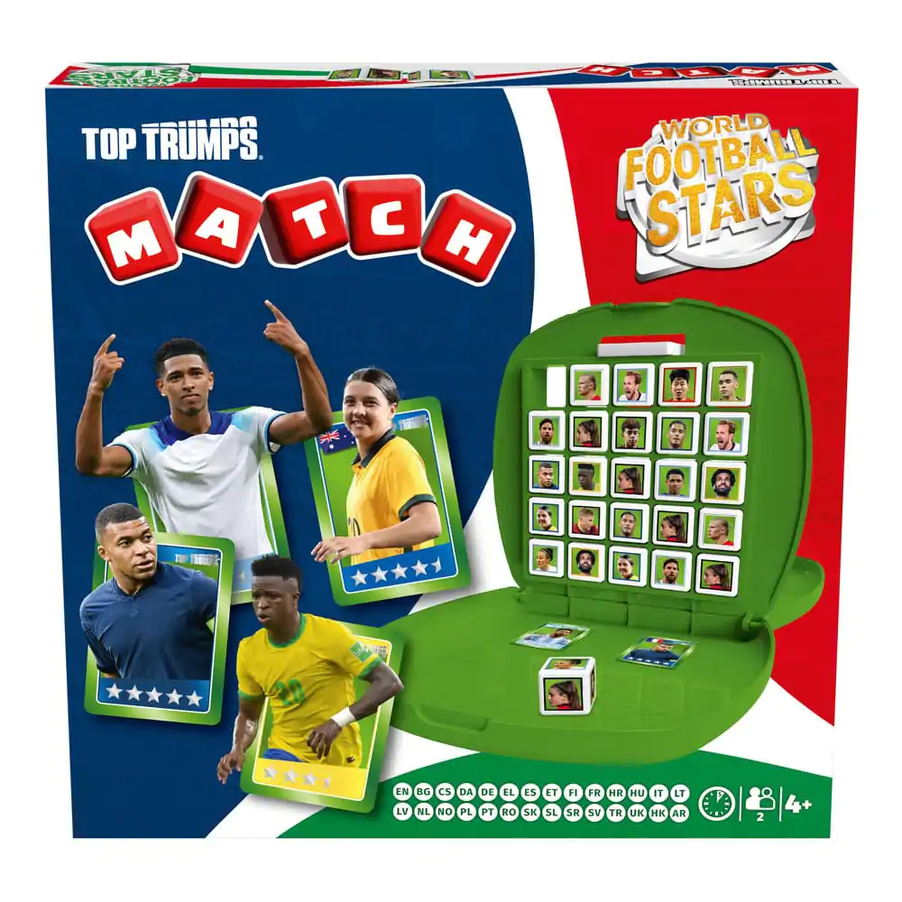 World football stars Top Trumps Match - The Crazy Cube Game Zielona Wersja zdjęcie produktu