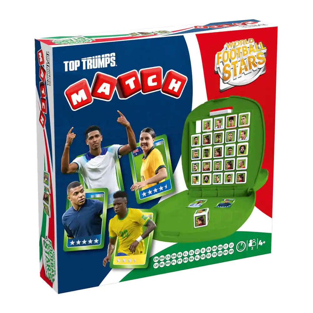World football stars Top Trumps Match - The Crazy Cube Game Zielona Wersja zdjęcie produktu