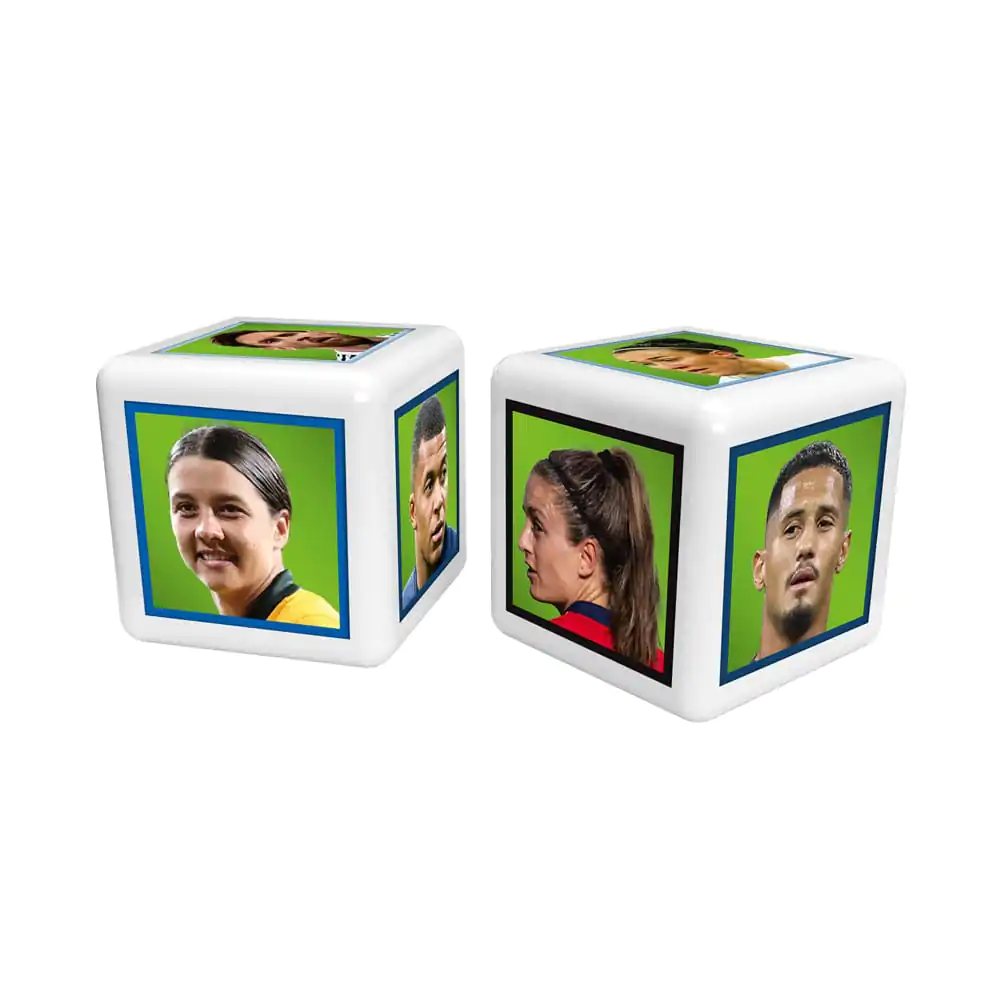 World football stars Top Trumps Match - The Crazy Cube Game Zielona Wersja zdjęcie produktu