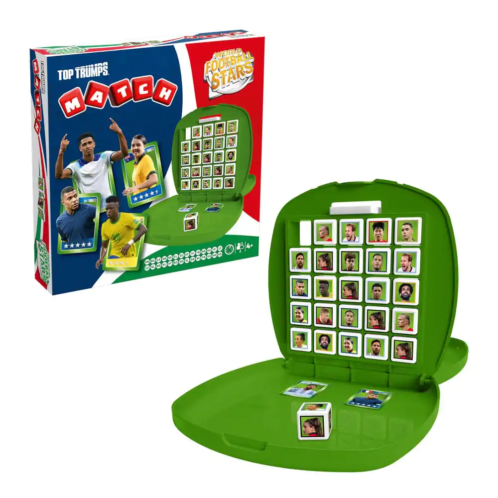 World football stars Top Trumps Match - The Crazy Cube Game Zielona Wersja zdjęcie produktu