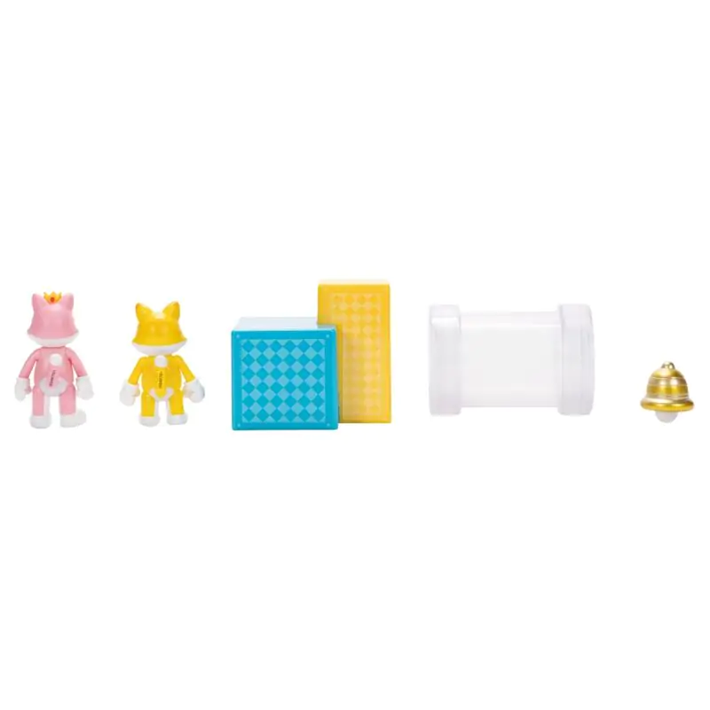 World of Nintendo Super Mario Diorama Playset 3D World 6 cm zdjęcie produktu