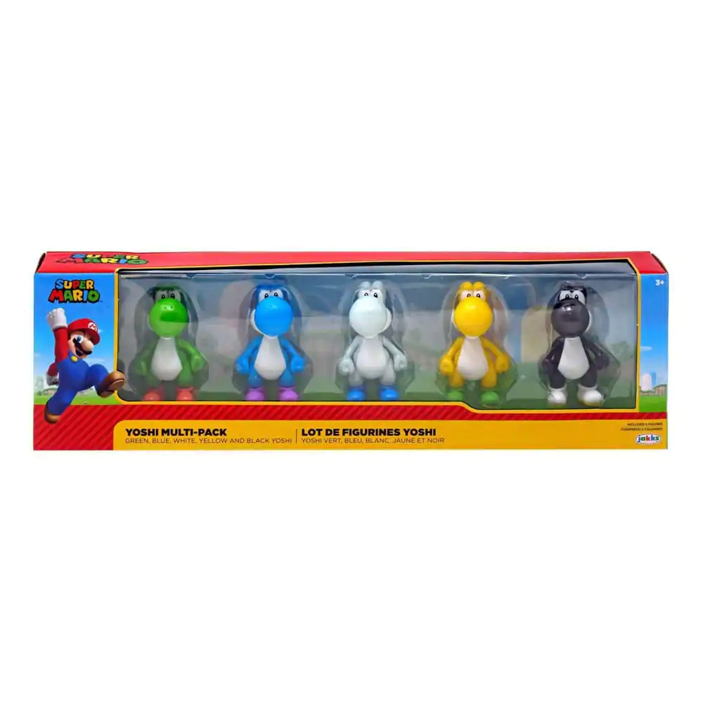 World of Nintendo Super Mario Mini Figurki 5-Pack Super Mario Wiggler, Mario i Luigi 6 cm zdjęcie produktu
