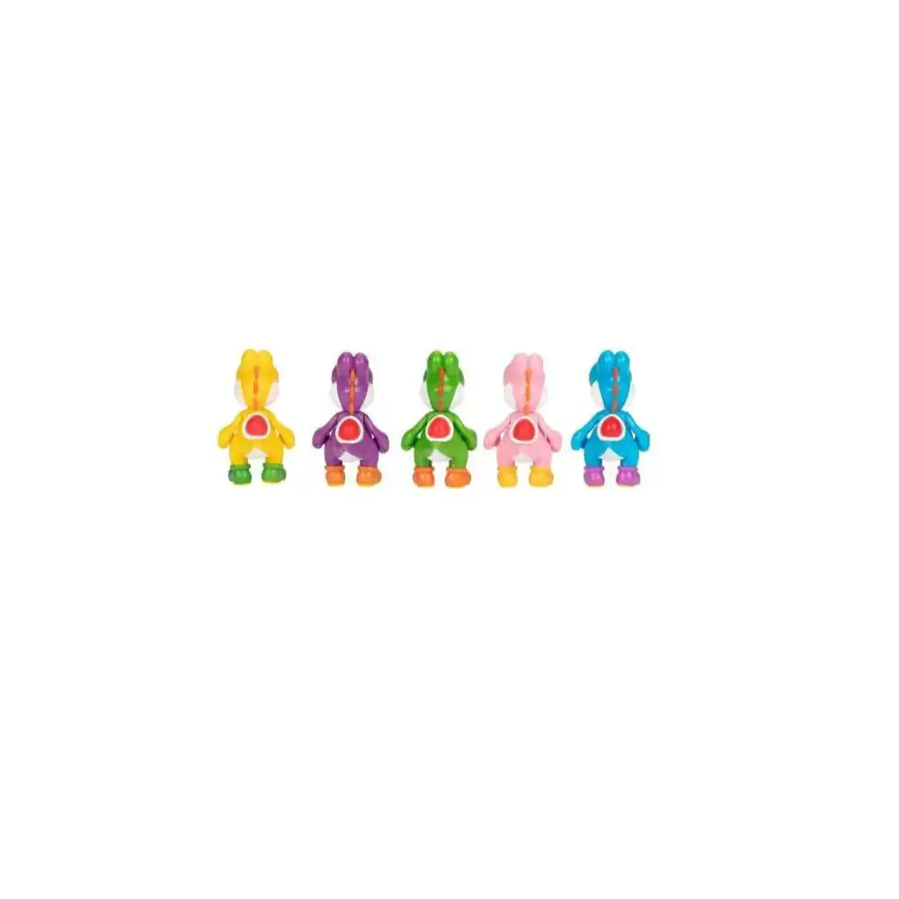 World of Nintendo Super Mario Mini Figurki 5-Pack Super Mario Wiggler, Mario i Luigi 6 cm zdjęcie produktu