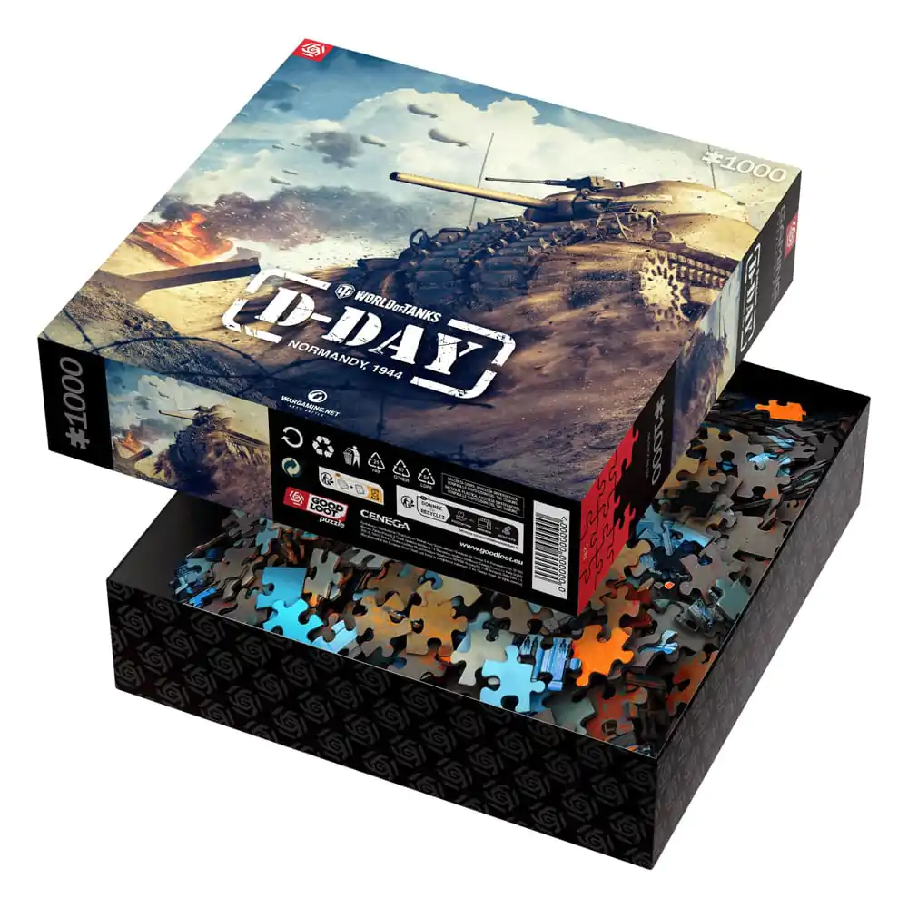 Puzzle dla graczy World of Tanks D-Day (1000 elementów) zdjęcie produktu