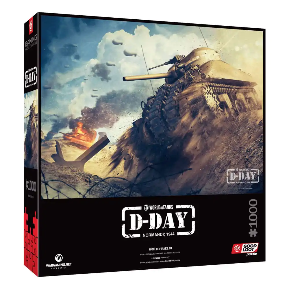 Puzzle dla graczy World of Tanks D-Day (1000 elementów) zdjęcie produktu