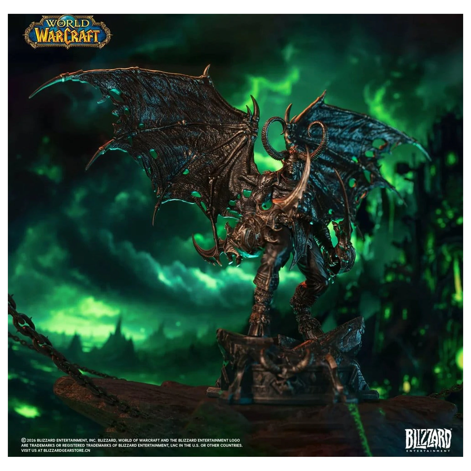 World of Warcraft Statua w skali 1/10 Illidan Stormrage (w kolorze brązu) 34 cm zdjęcie produktu