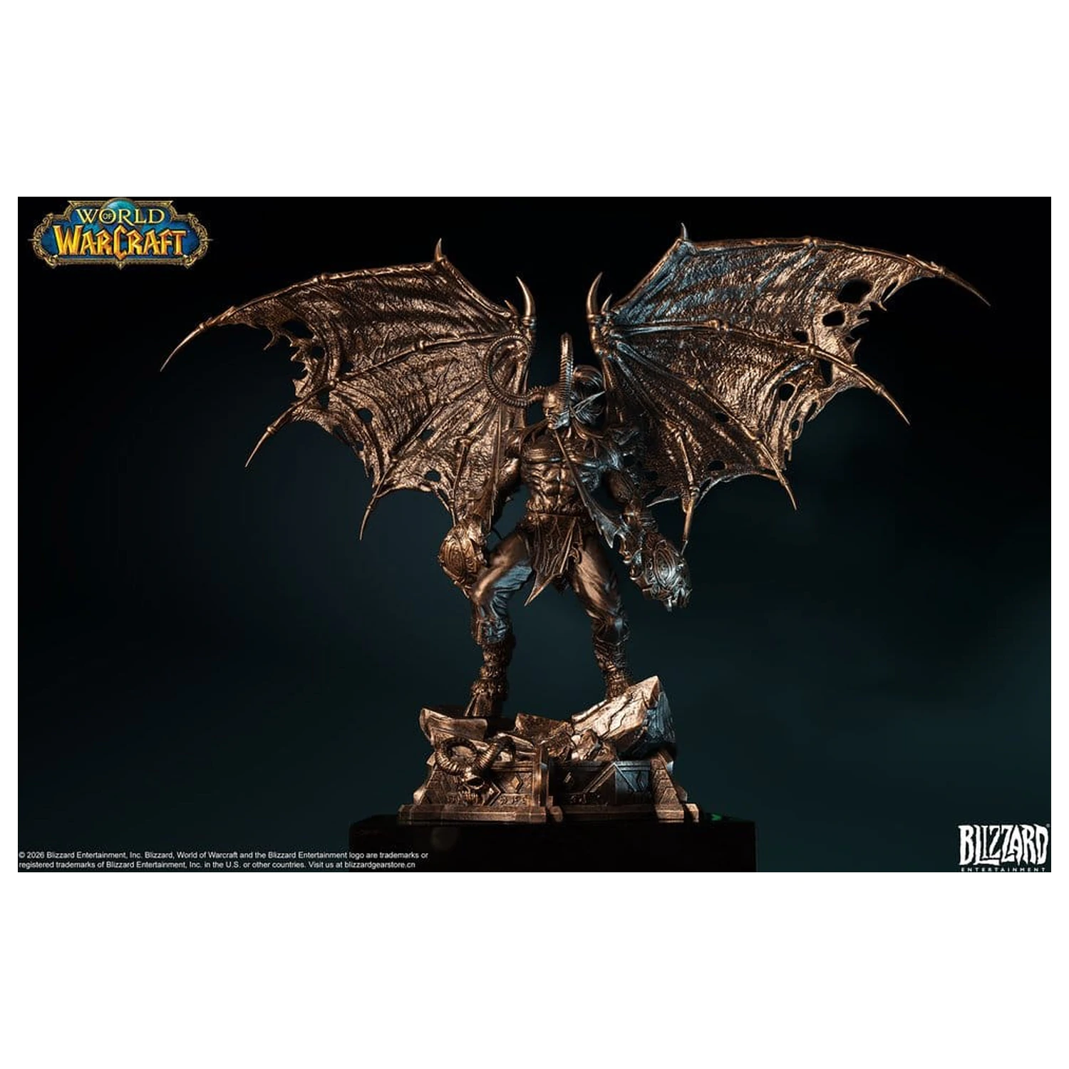 World of Warcraft Statua w skali 1/10 Illidan Stormrage (w kolorze brązu) 34 cm zdjęcie produktu