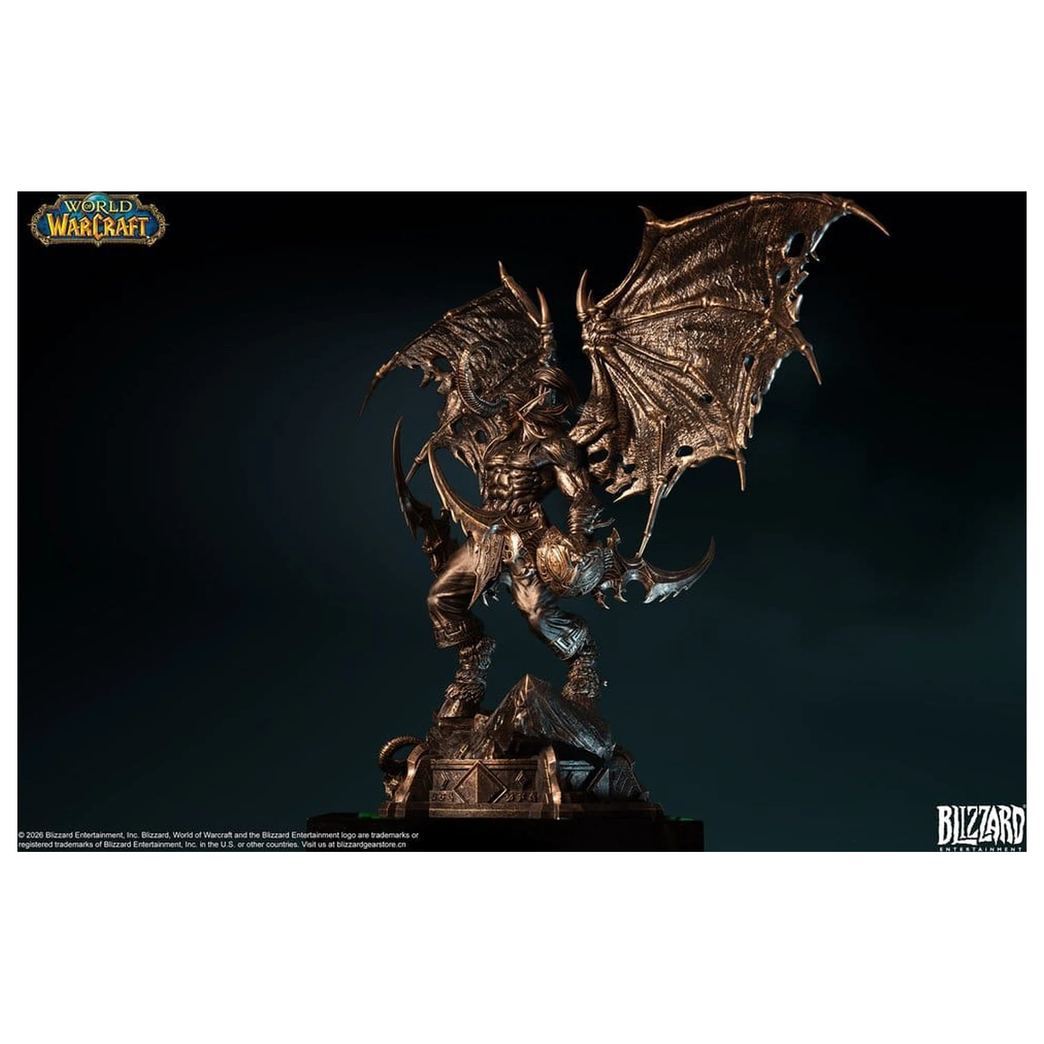 World of Warcraft Statua w skali 1/10 Illidan Stormrage (w kolorze brązu) 34 cm zdjęcie produktu
