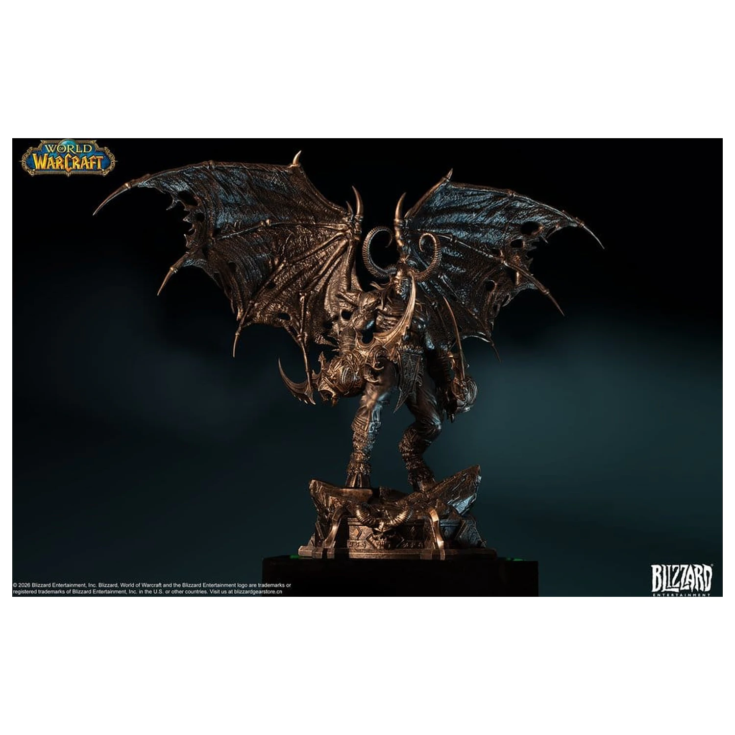 World of Warcraft Statua w skali 1/10 Illidan Stormrage (w kolorze brązu) 34 cm zdjęcie produktu