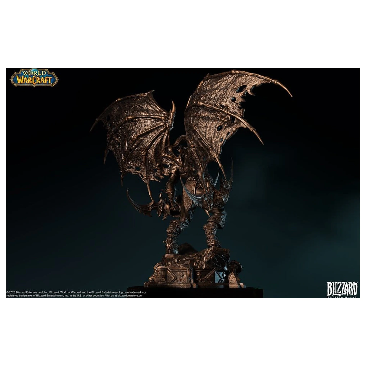 World of Warcraft Statua w skali 1/10 Illidan Stormrage (w kolorze brązu) 34 cm zdjęcie produktu