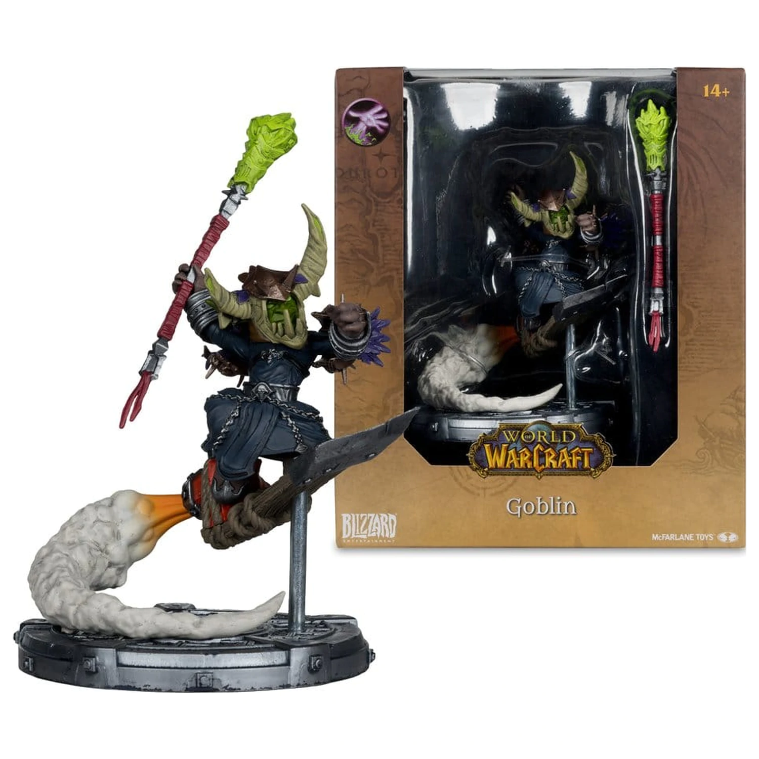World of Warcraft figurka w skali 1/12 limitowana edycja pozowana Goblin 19 cm zdjęcie produktu