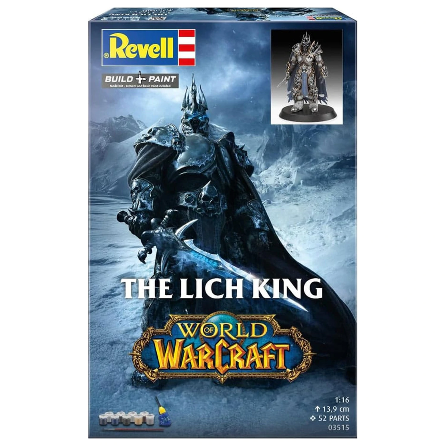 World of Warcraft Model Kit Gift Set 1/16 Król Lisz 13 cm zdjęcie produktu