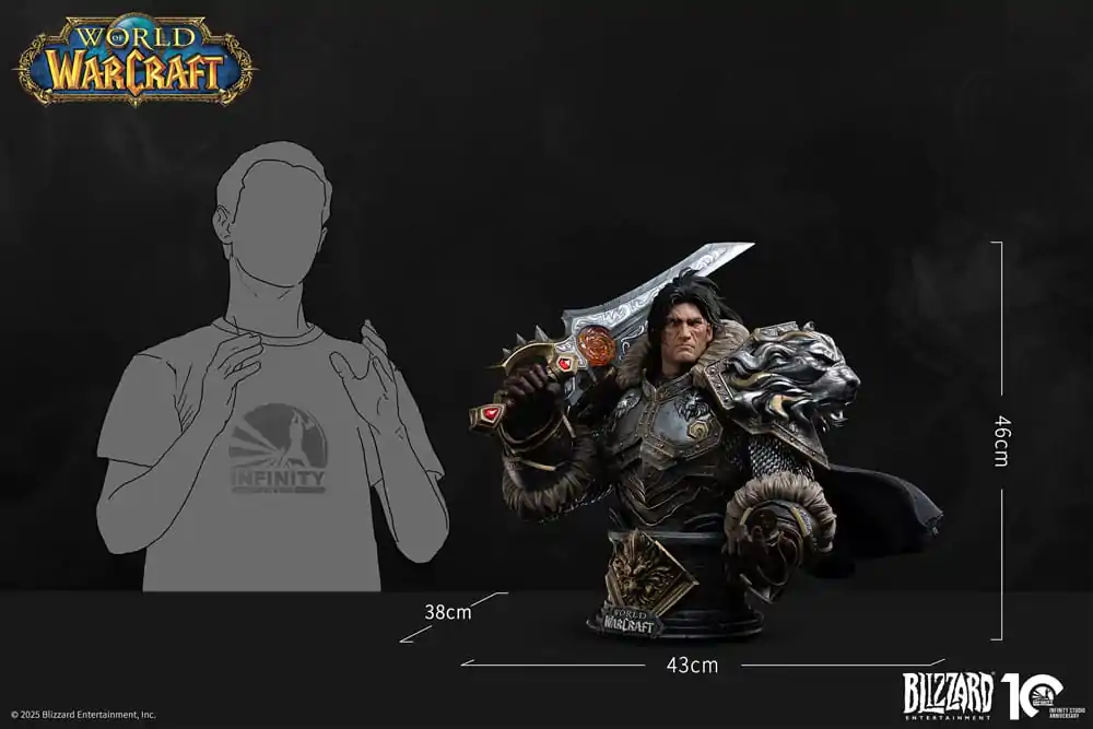 World of Warcraft Popiersie 1/3 Varian Wrynn 46 cm zdjęcie produktu