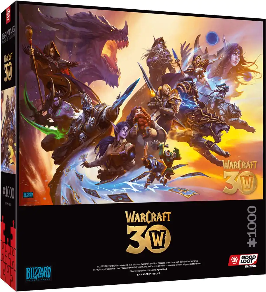 World of Warcraft Puzzle 30. Rocznica (1000 elementów) zdjęcie produktu