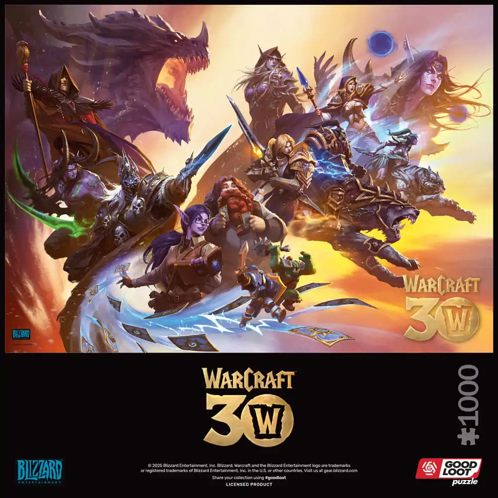 World of Warcraft Puzzle 30. Rocznica (1000 elementów) zdjęcie produktu