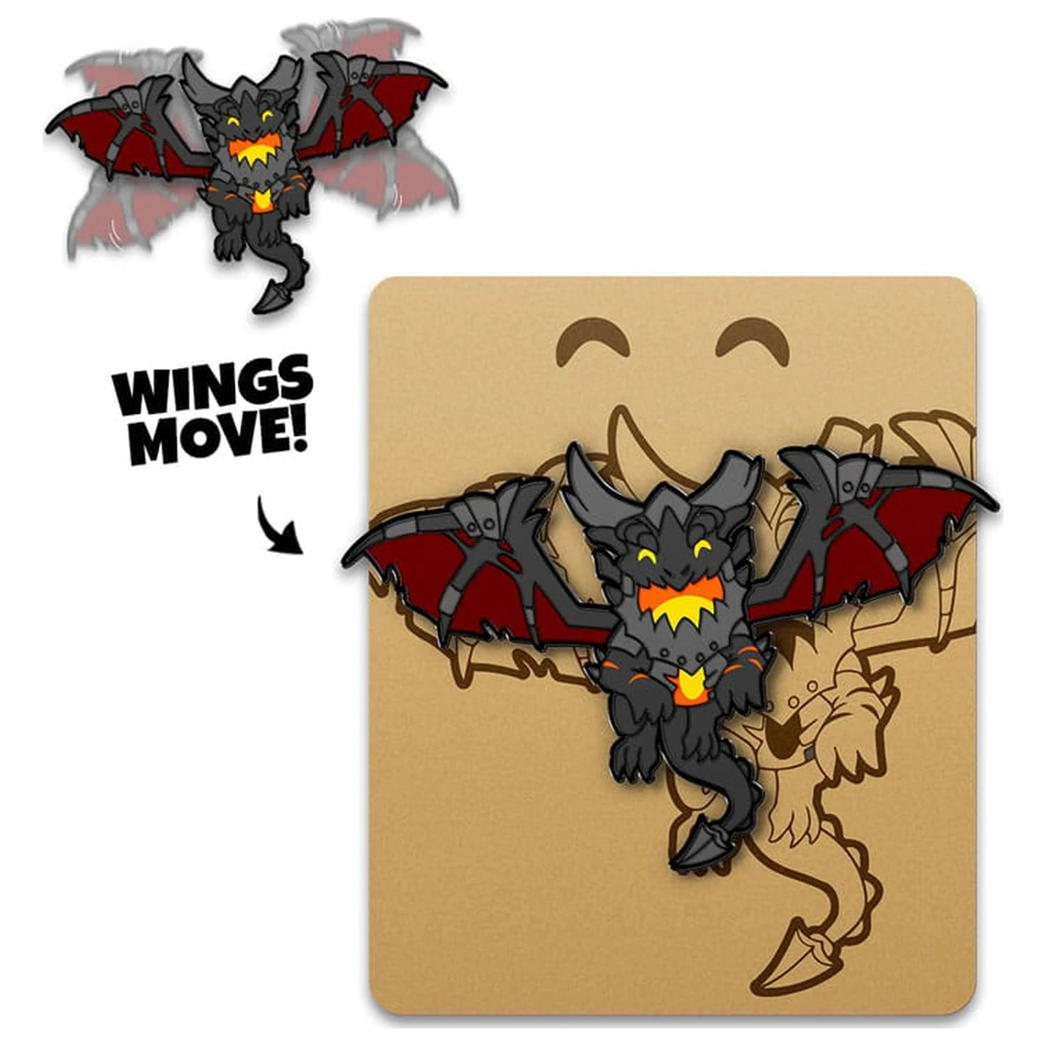 World Of Warcraft Pin Deathwing 5 cm  zdjęcie produktu