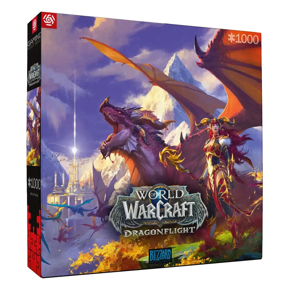 World of Warcraft Gaming Puzzle Dragonflight Alexstrasza (1000 elementów) zdjęcie produktu