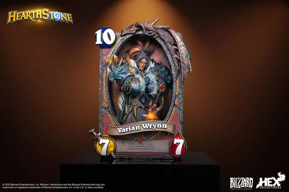 Hearthstone 3D Artystyczna Ramowa Statua Varian Wrynn 31 cm zdjęcie produktu