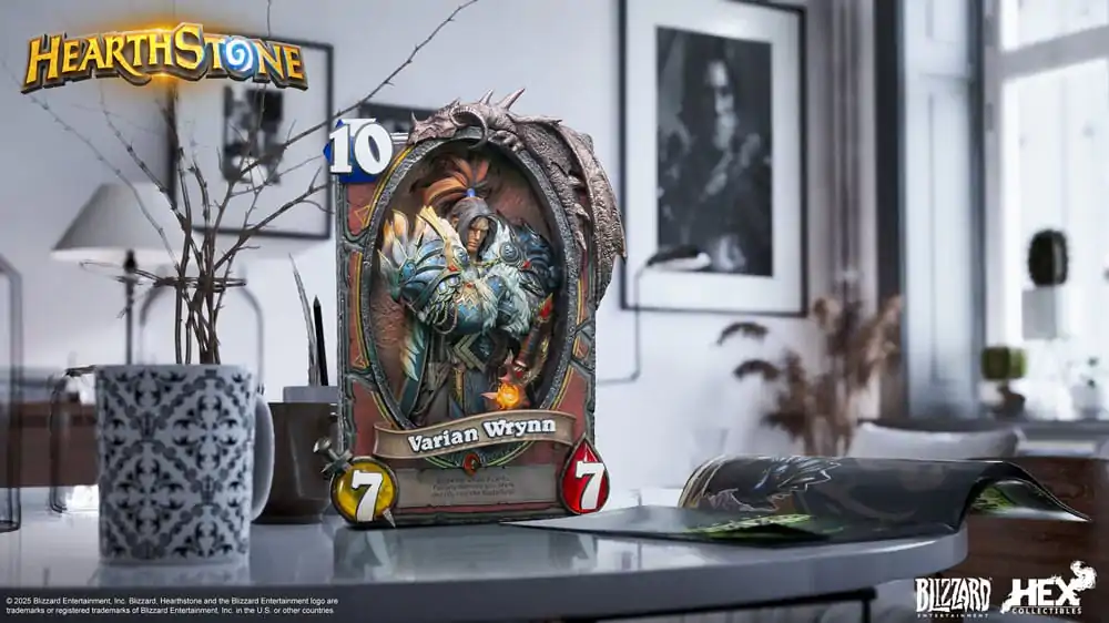 Hearthstone 3D Artystyczna Ramowa Statua Varian Wrynn 31 cm zdjęcie produktu