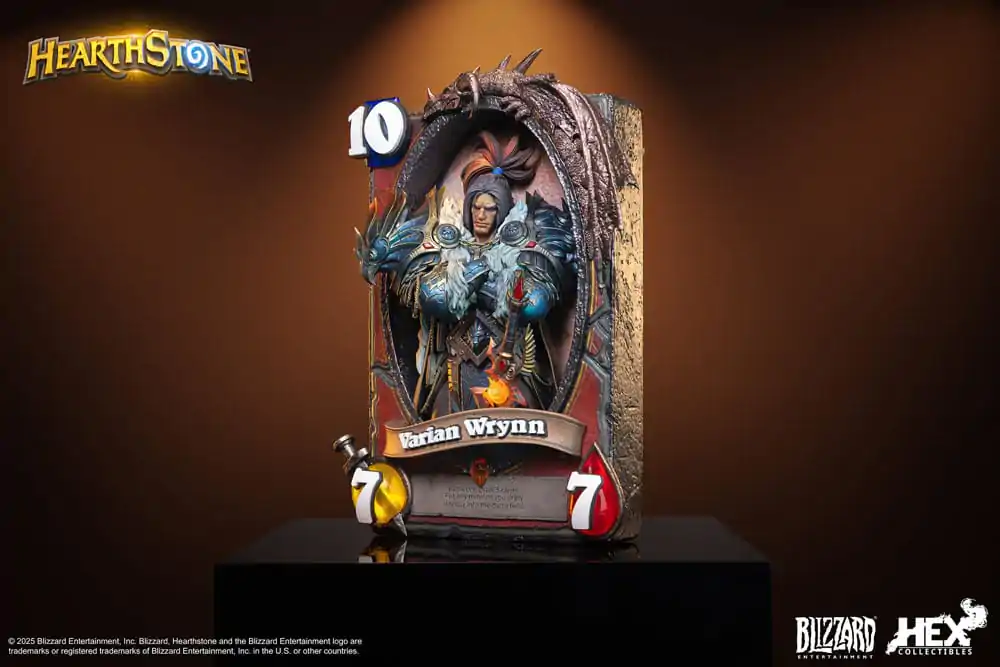 Hearthstone 3D Artystyczna Ramowa Statua Varian Wrynn 31 cm zdjęcie produktu