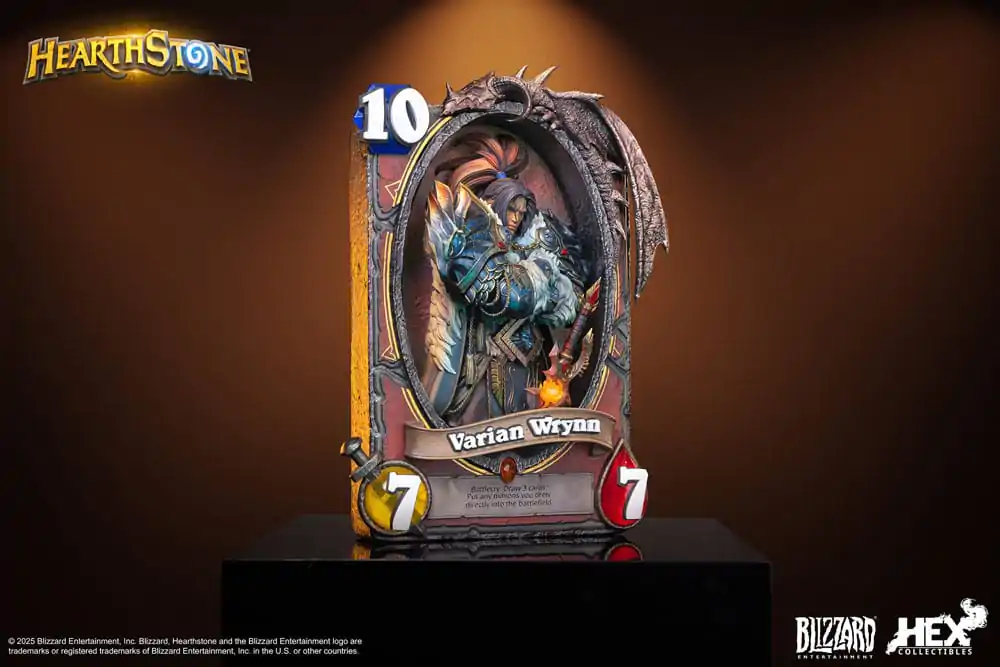 Hearthstone 3D Artystyczna Ramowa Statua Varian Wrynn 31 cm zdjęcie produktu