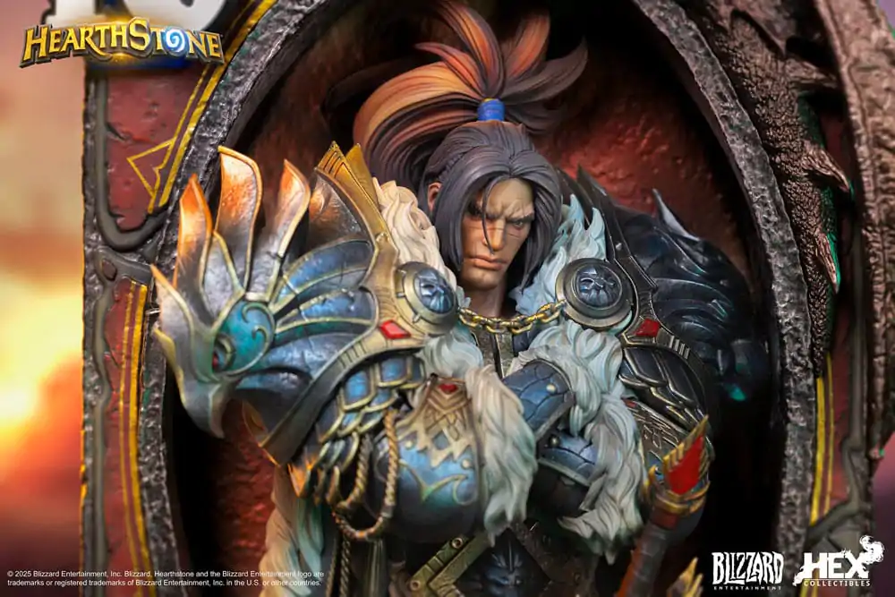 Hearthstone 3D Artystyczna Ramowa Statua Varian Wrynn 31 cm zdjęcie produktu