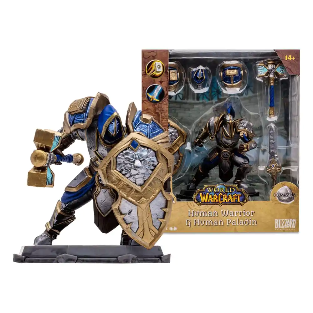 World of Warcraft Figurka Akcji Człowiek: Paladyn / Wojownik 15 cm zdjęcie produktu
