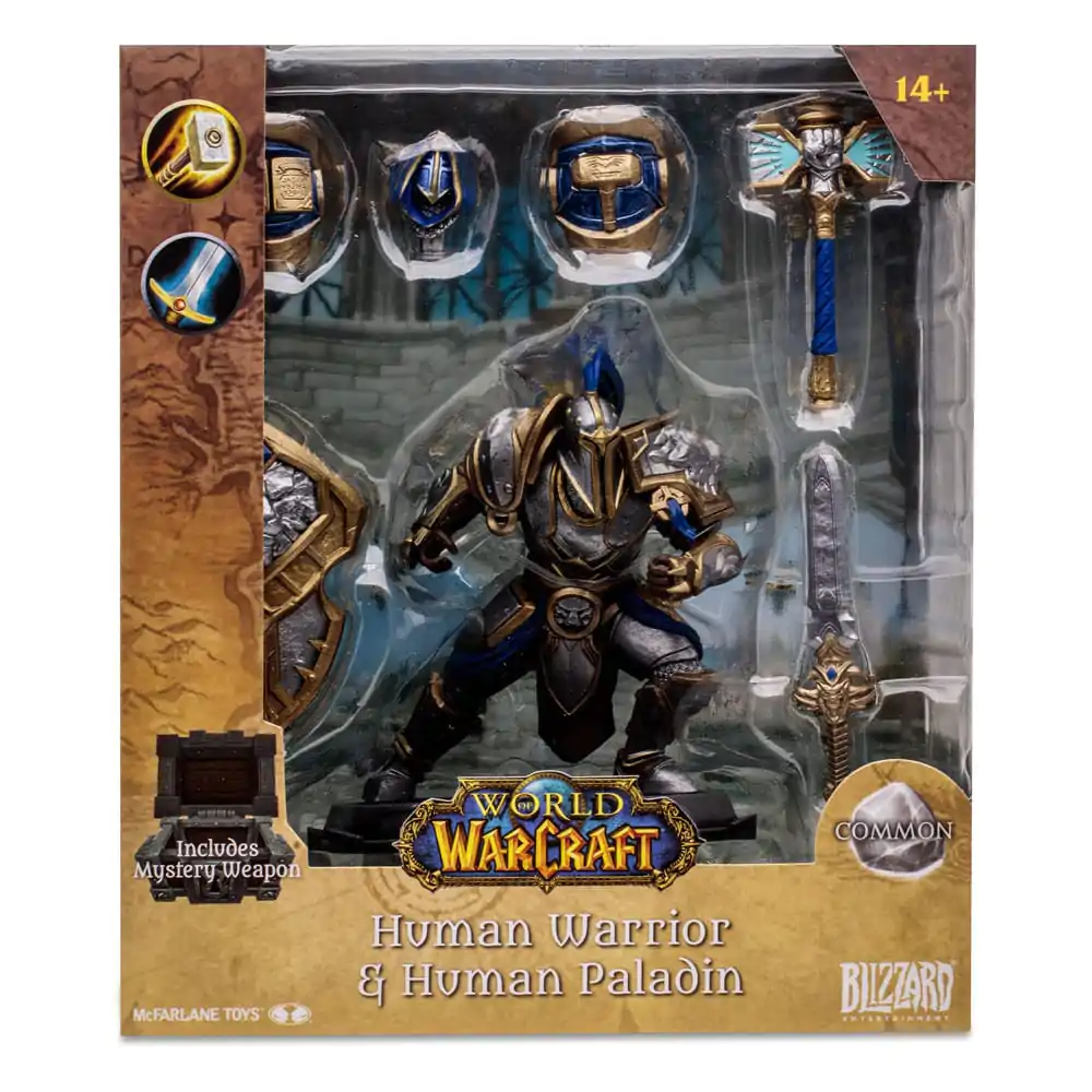 World of Warcraft Figurka Akcji Człowiek: Paladyn / Wojownik 15 cm zdjęcie produktu