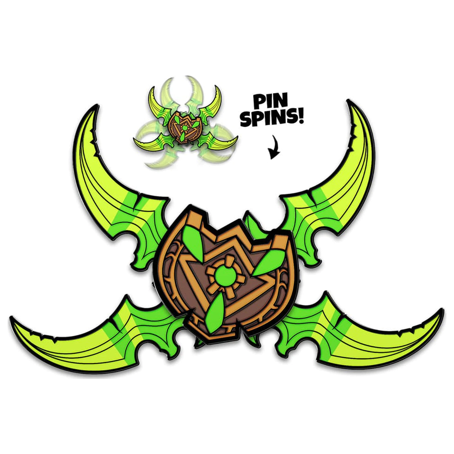 World Of Warcraft Pin Illidan Stormrage's Warglaives 5 cm zdjęcie produktu
