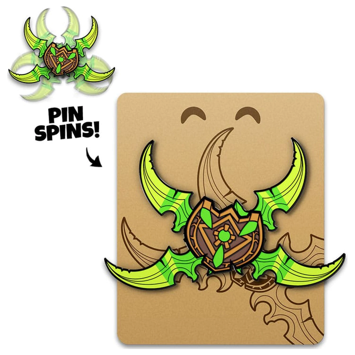 World Of Warcraft Pin Illidan Stormrage's Warglaives 5 cm zdjęcie produktu