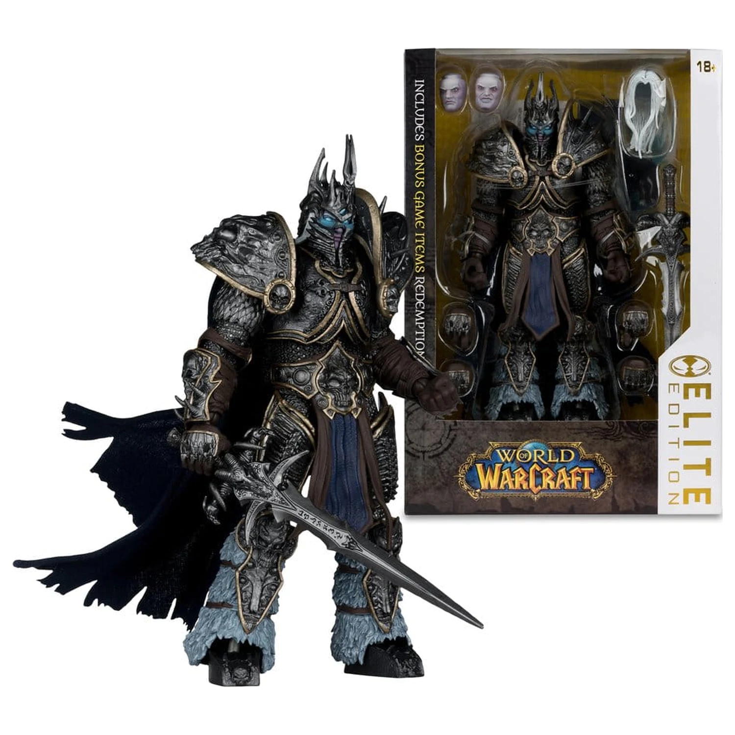 World of Warcraft McFarlane Elite Edition Figurka Akcji Lich King #09 18 cm zdjęcie produktu