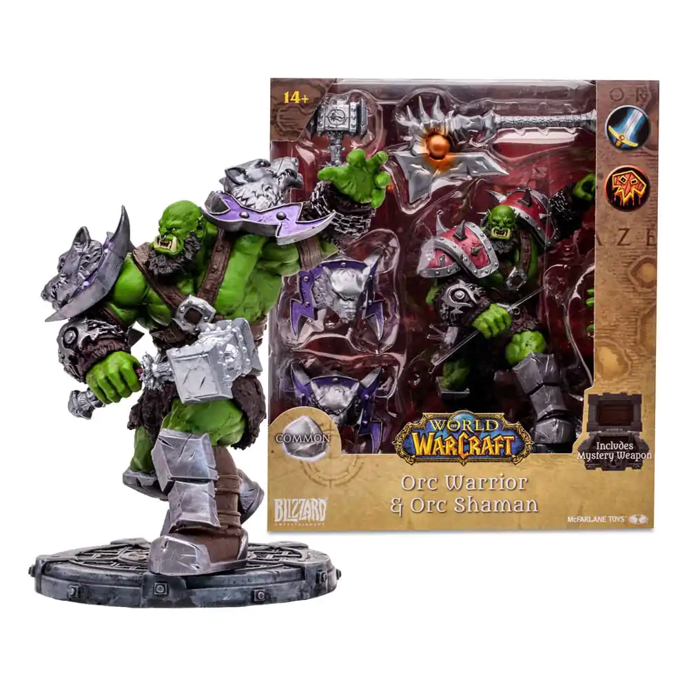 World of Warcraft Figurka Akcji Ork: Szaman / Wojownik 15 cm zdjęcie produktu