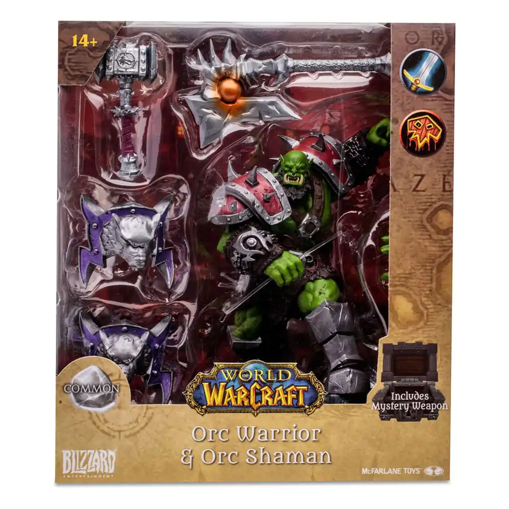 World of Warcraft Figurka Akcji Ork: Szaman / Wojownik 15 cm zdjęcie produktu
