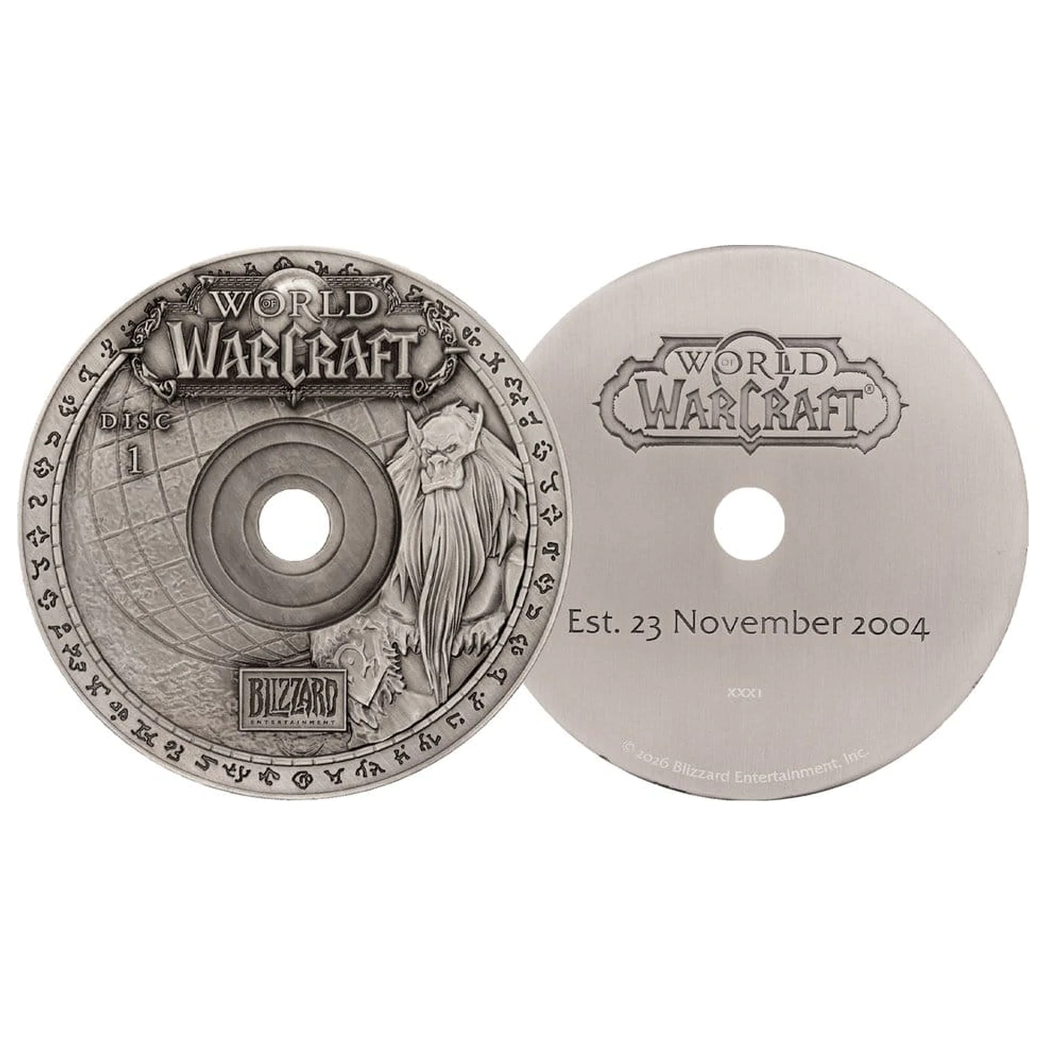 World of Warcraft replika CD-ROM edycja limitowana 11 cm zdjęcie produktu