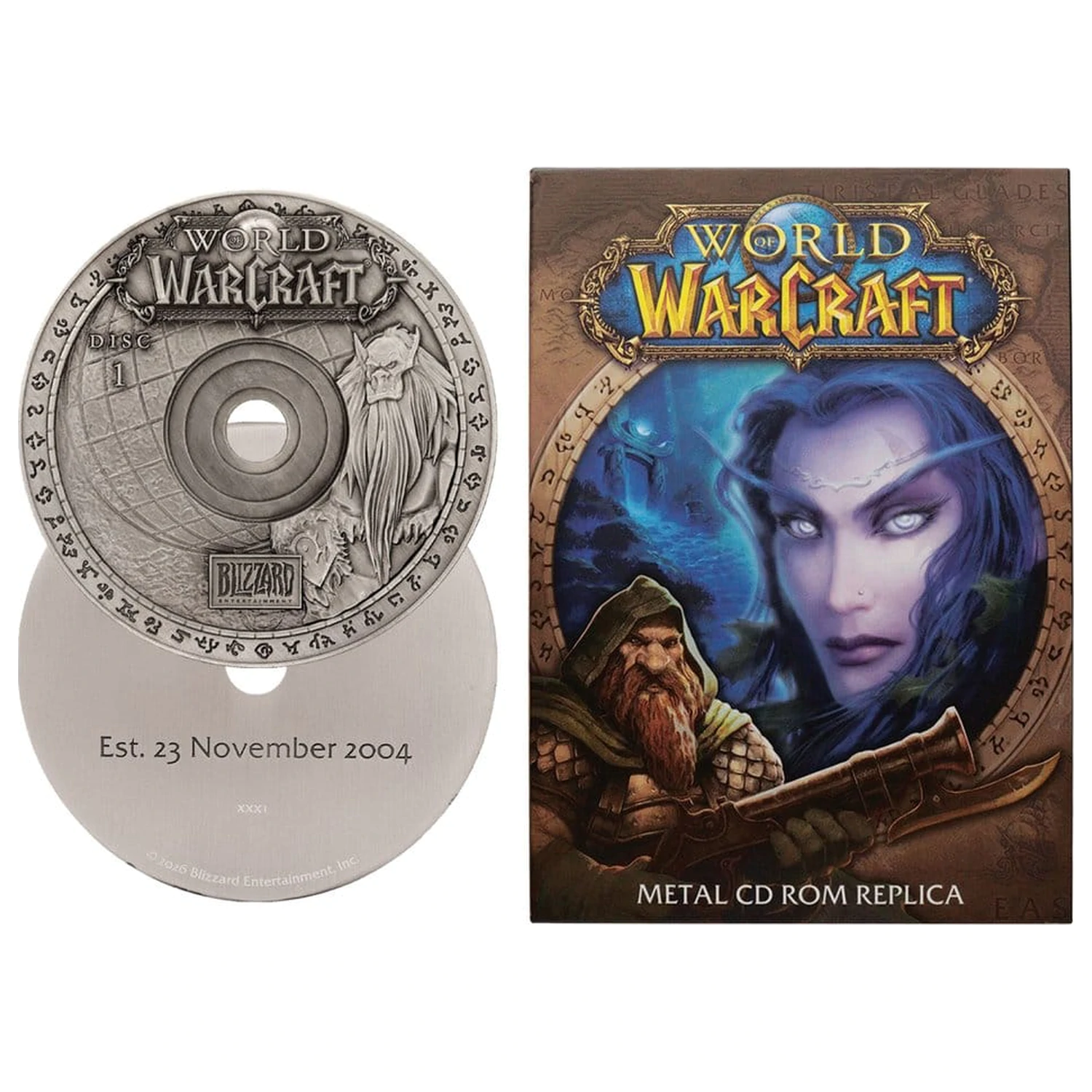 World of Warcraft replika CD-ROM edycja limitowana 11 cm zdjęcie produktu