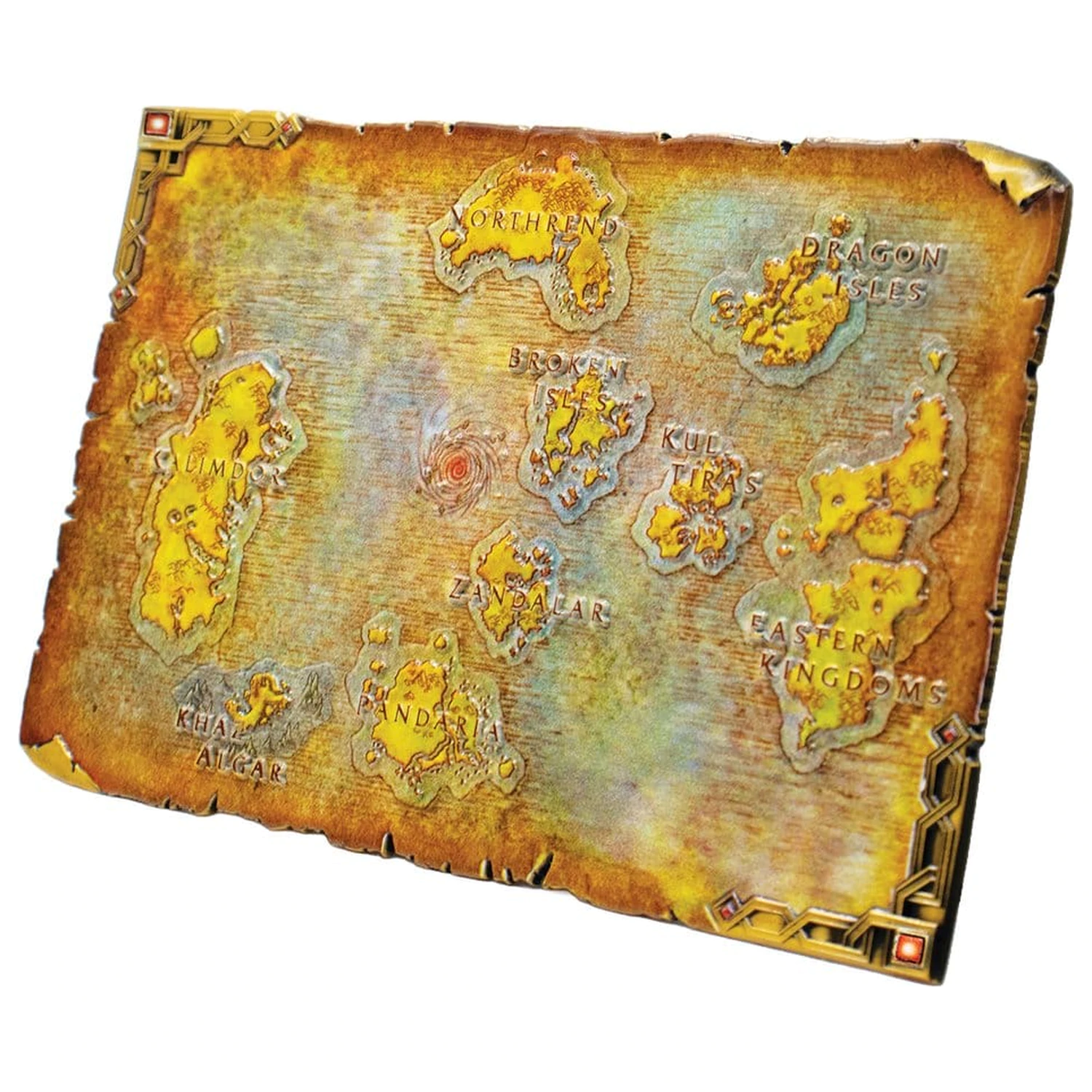 World of Warcraft Replika Metalowa Mapa Azeroth Limited Edition 12 x 18 cm zdjęcie produktu