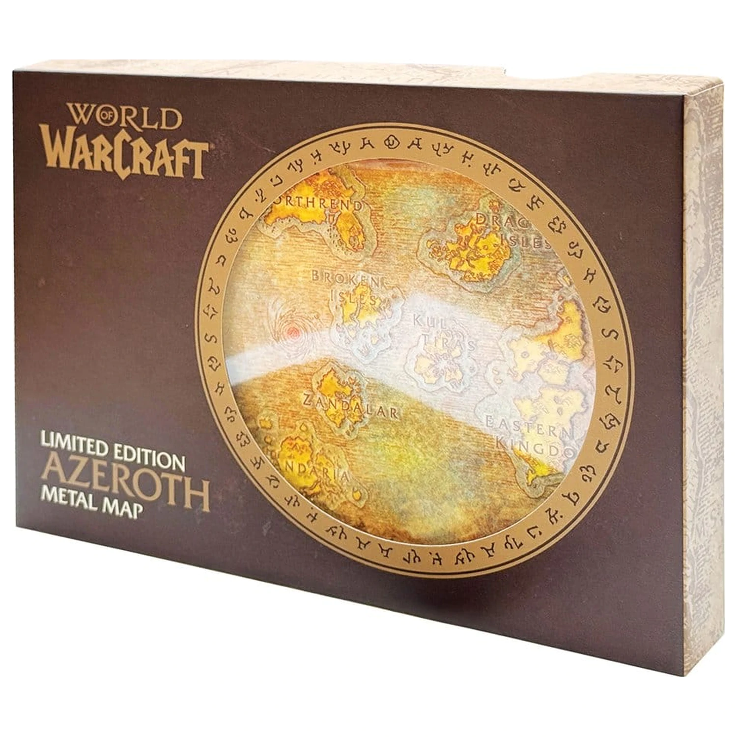World of Warcraft Replika Metalowa Mapa Azeroth Limited Edition 12 x 18 cm zdjęcie produktu